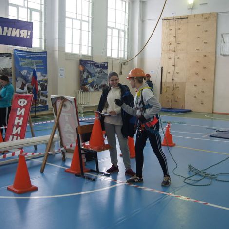 VI этап Кубка Бурятии по спортивному туризму в закрытых помещениях в Селенгинске.