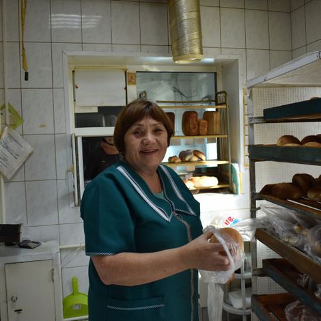 В пекарне в Доме быта п. Селенгинска.