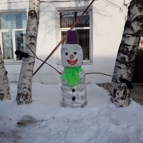 Снеговик, г. Бабушкин.